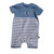 Body bleu blanc marine pour bébé garçon hublot