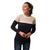 pull ecru rose marine pour femme hublot