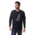 Tee-shirt manche longue marine pour homme hublot