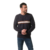 Pull Marine-Ecru-Marron homme hublot