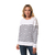 Pull rayé Blanc-Marine pour femme hublot
