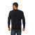 Pull col V marine pour homme hublot