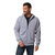 Sweat à fermeture éclaire bleu pour homme hublot