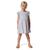 lapazeenf robe fille raye bleu hublot mode marine