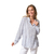 VALAHA blouse femme BLANCBLEU hublot mode marine