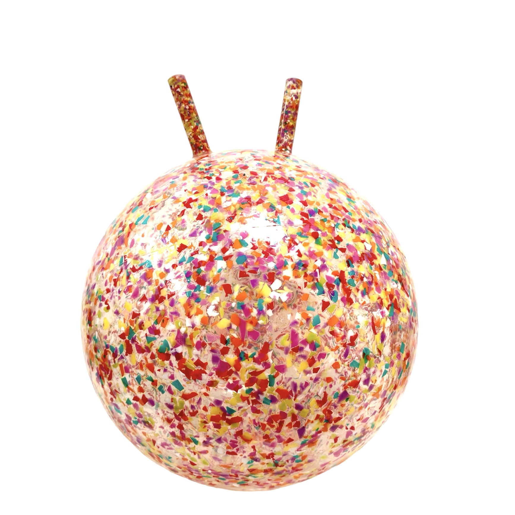 BALLON SAUTEUR CONFETTI