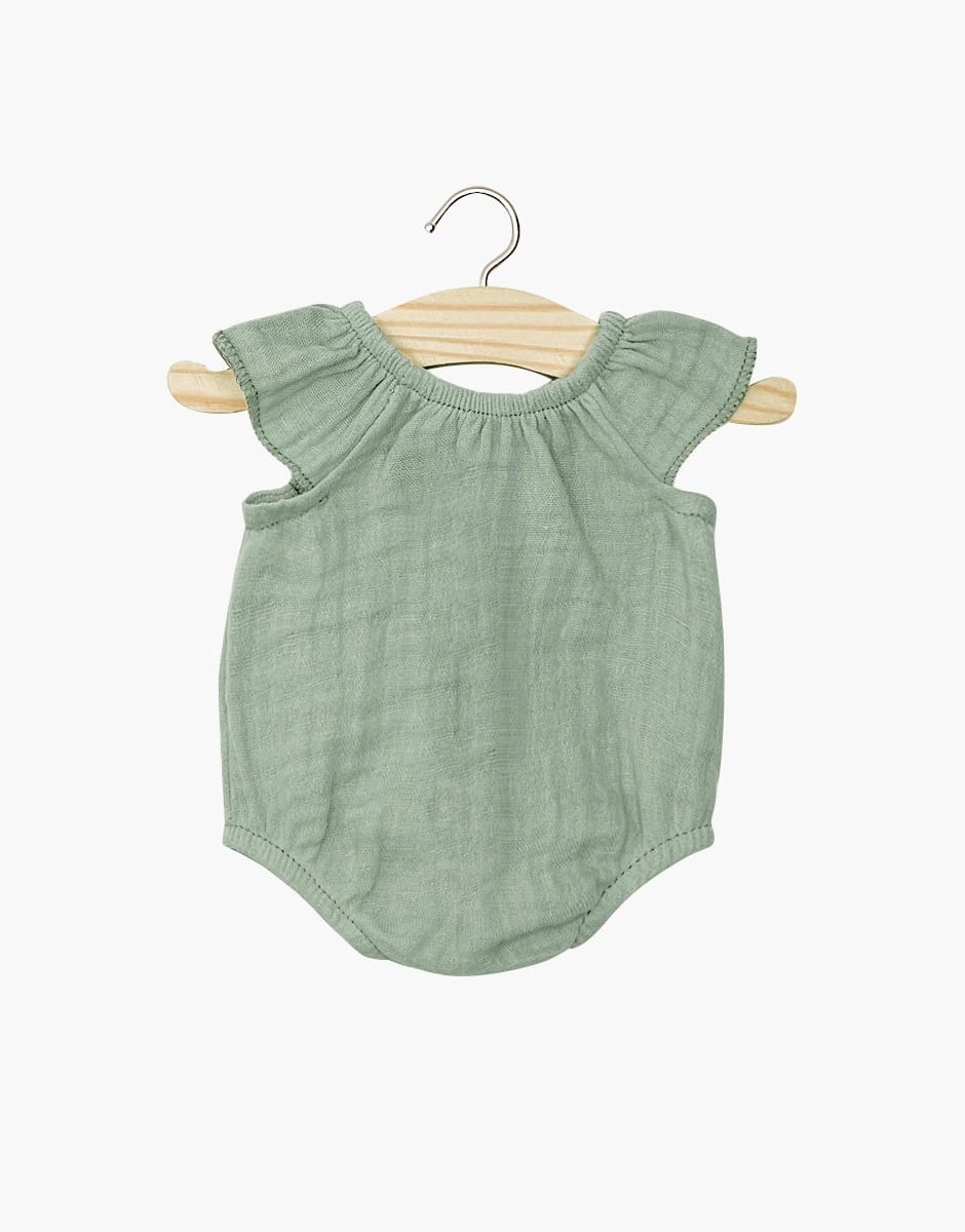 minikane-collection-dressing-vetements-accessoires-meubles-poupees_gordis-34-37cm-barboteuse-clara-en-coton-double-gaze-vert-de-gris