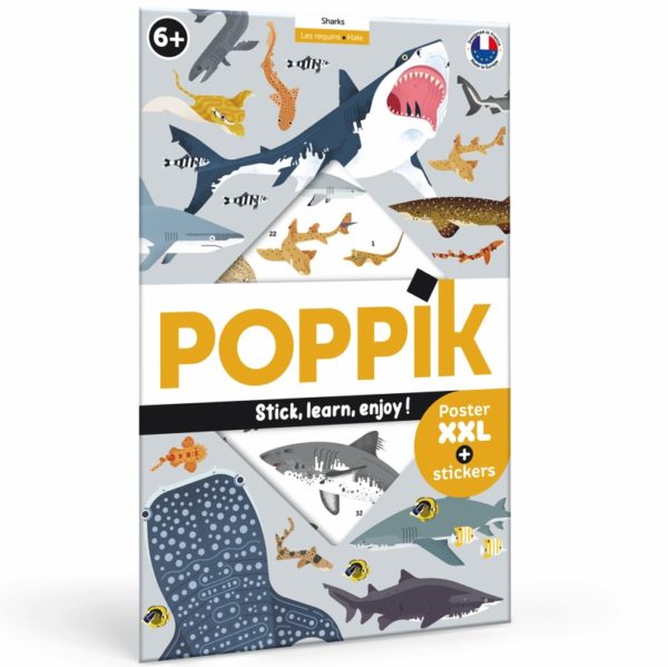 poppik-poster-stickers-requins-sharks-pedagogique-educatif-autocollants-600x599