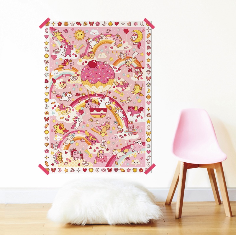 Poppik-poster-stickers-creative-licornes-gommettes-autocollants-activite-1-bis