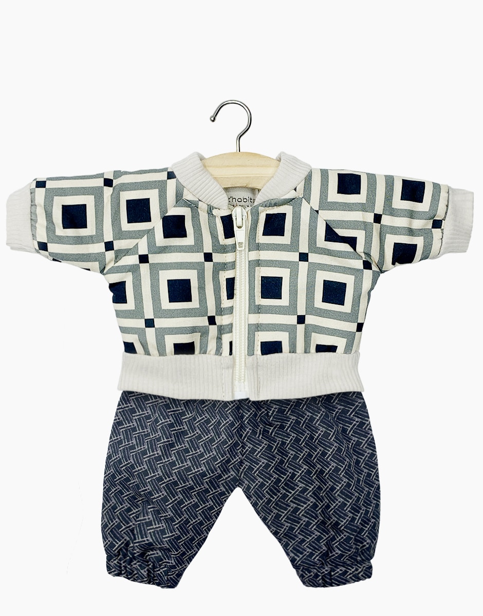 minikane-collection-dressing-vetements-accessoires-meubles-poupees_gordis-34-37cm-ensemble-bombers-louison-en-coton-labyrinthe-et-pantalon-geometric