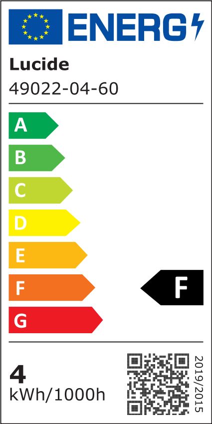 Lucide Illuminazione Lampadina P45 - Bulbo a filamento LED Dimmerabile - Ø  4,5 cm - E14