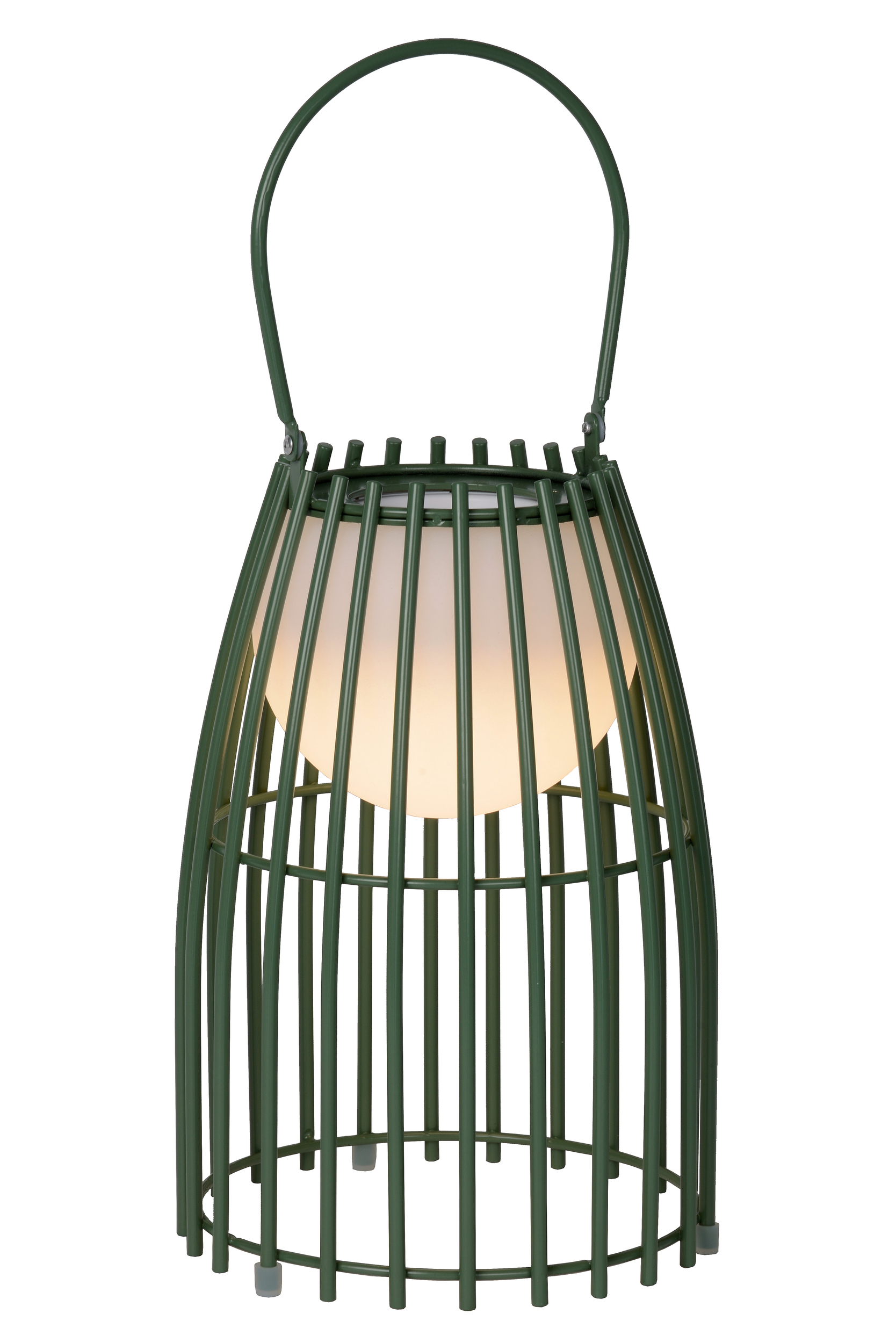 Lucide JOY - Lampe de table Extérieur Rechargeable - Batterie - Ø 12 cm -  LED Dim. - 1x1,5W 3000K - IP54 - Turquoise