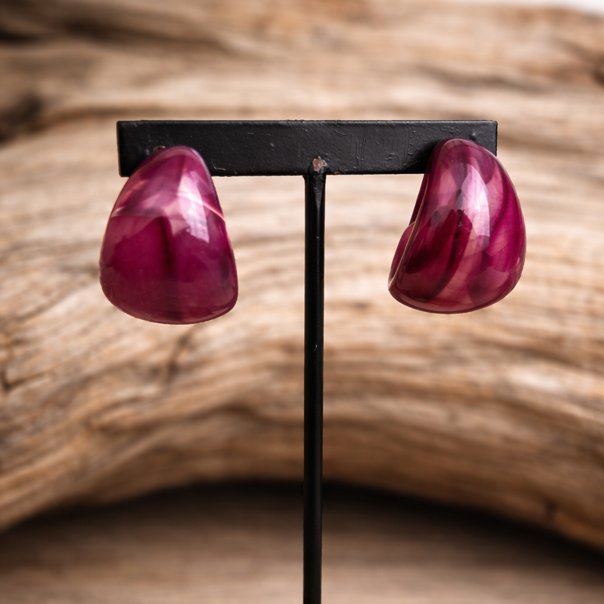 Boucles modernes base acier inoxydable Cosme