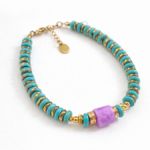 Bracelet Fourth charoïte turquoise Ravage