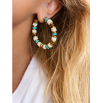 boucles d'oreilles isla coquillage