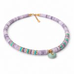 collier suzanne amazonite