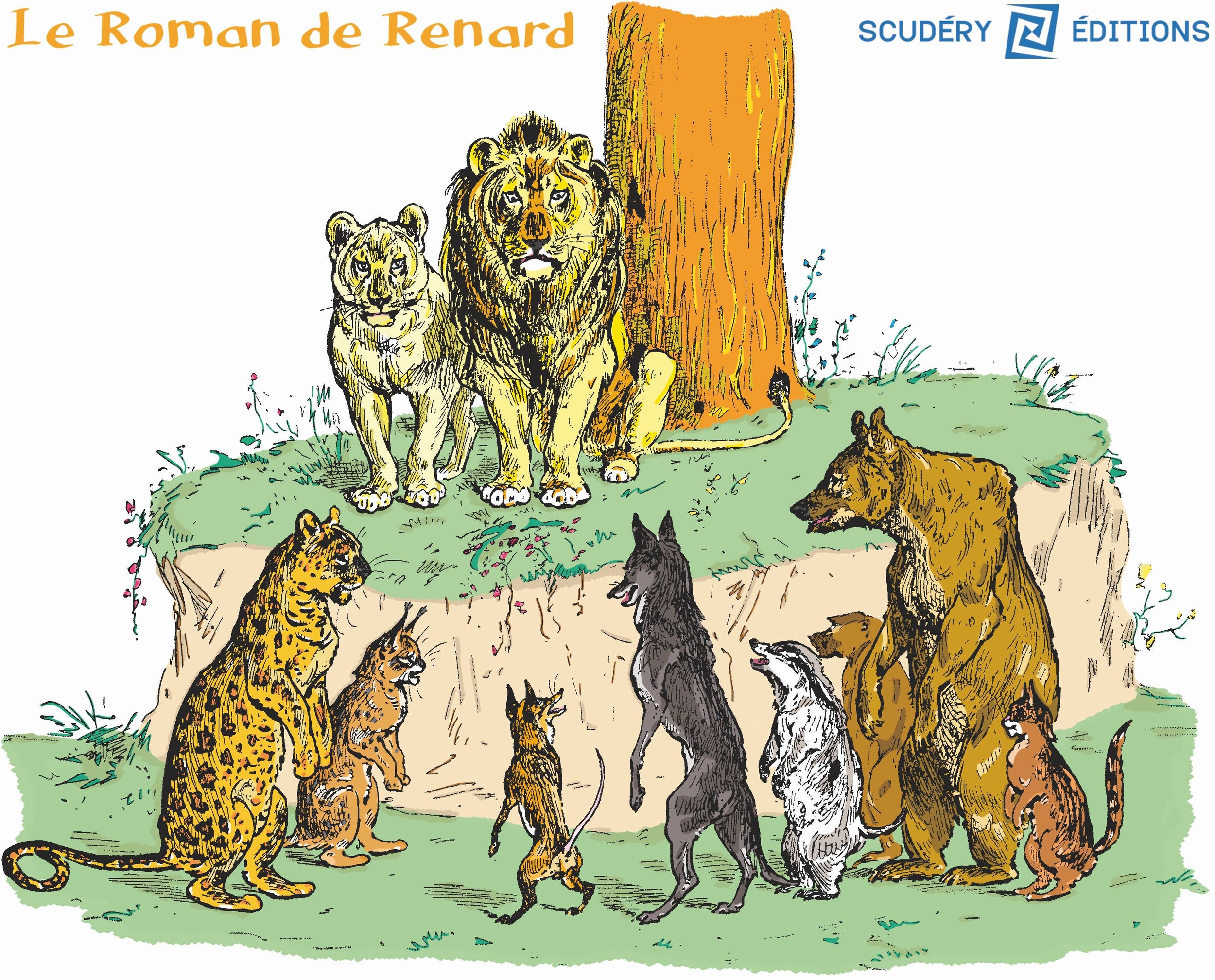 Roman de Renard LION p 103 Scudery editions Auguste VIMAR VL