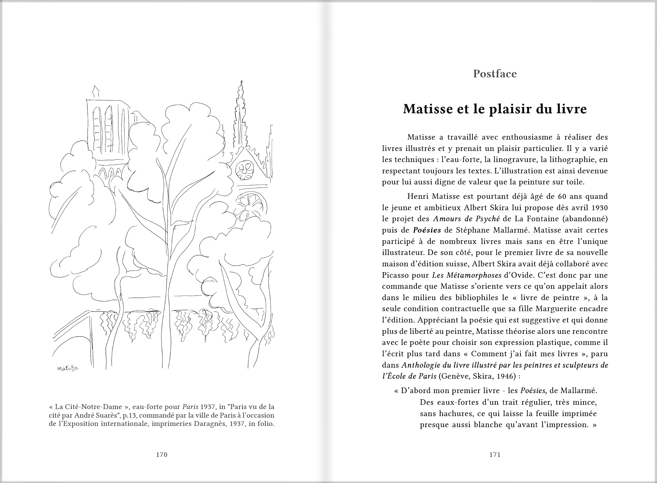 page 170-171 MALLARMÉ MATISSE Scudery