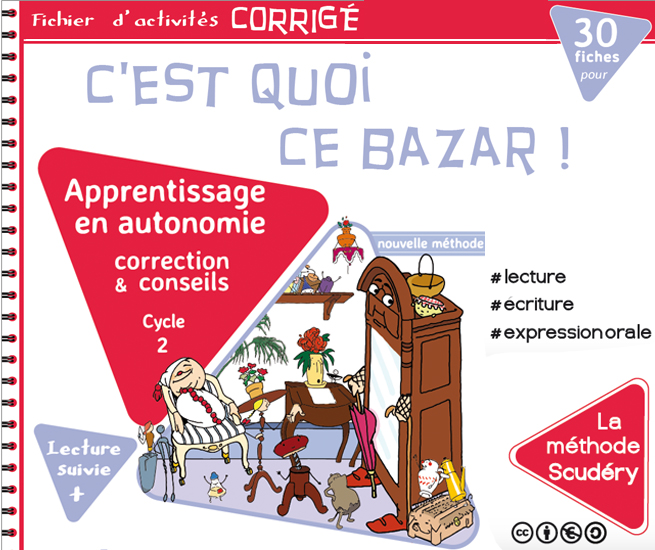 Feuilletez le fichier de correction C'est quoi ce bazar