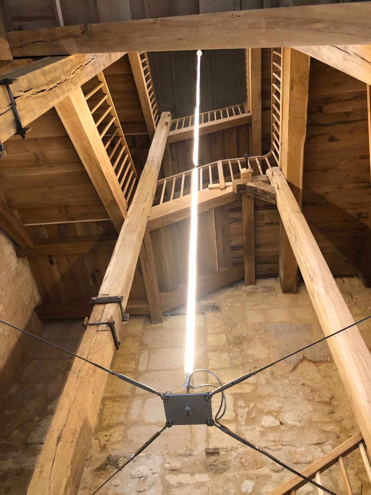 éclairage de mise en valeur dun escalier bois