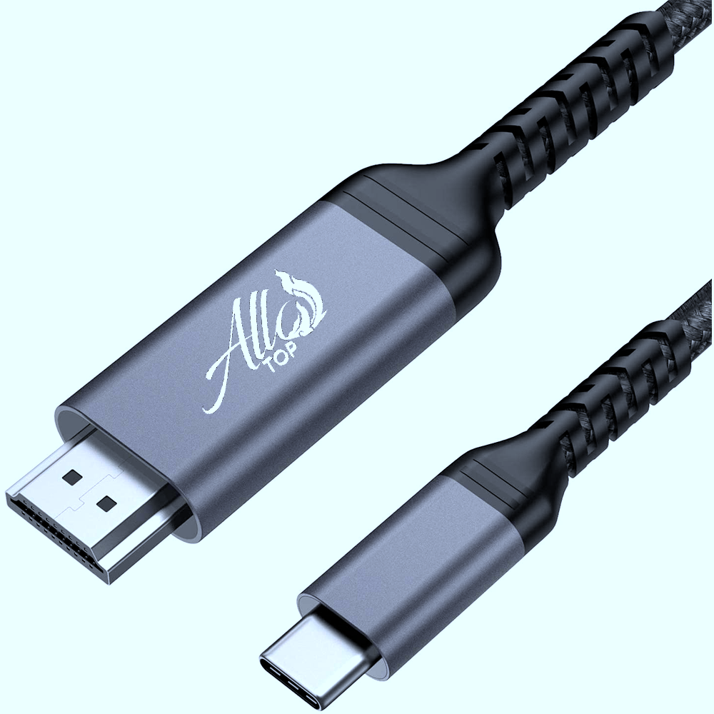 Câble HDMI connecteur USB type C - longueur 2 mètres - Français