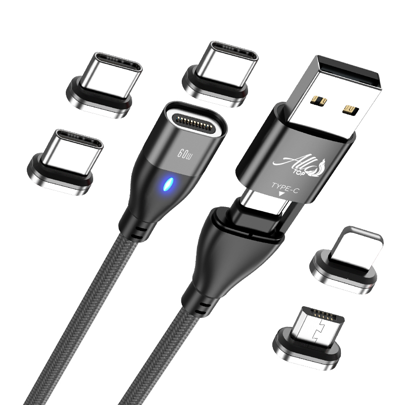 Câble Multi USB Embout - Cable 3 en 1, 5 en 1 charge rapide 18W et transfert