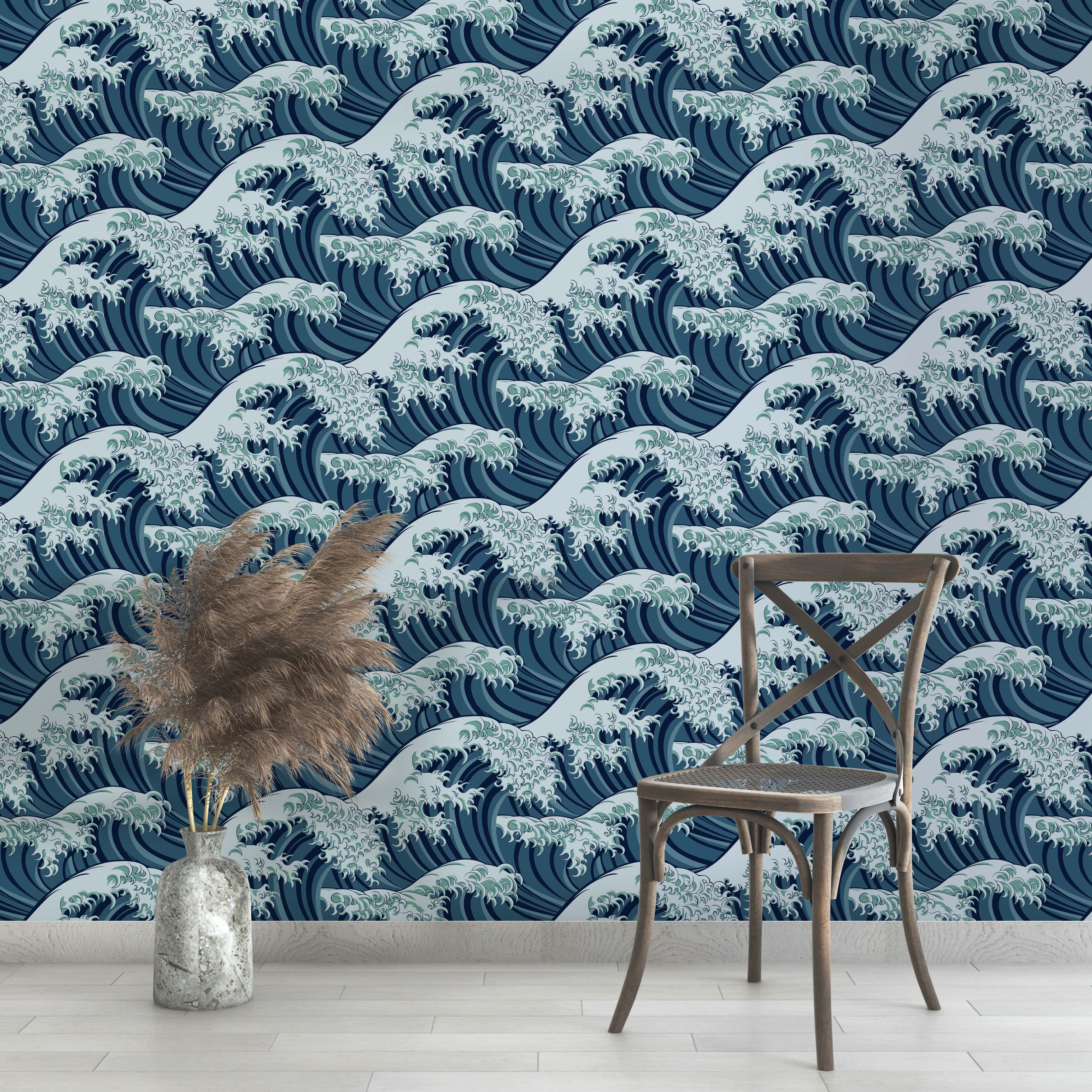 PP34-papier-peint-adhesif-decoratif-revetement-vinyle-motifs-la-vague-kanagawa-hokusai-renovation-meuble-mur-2