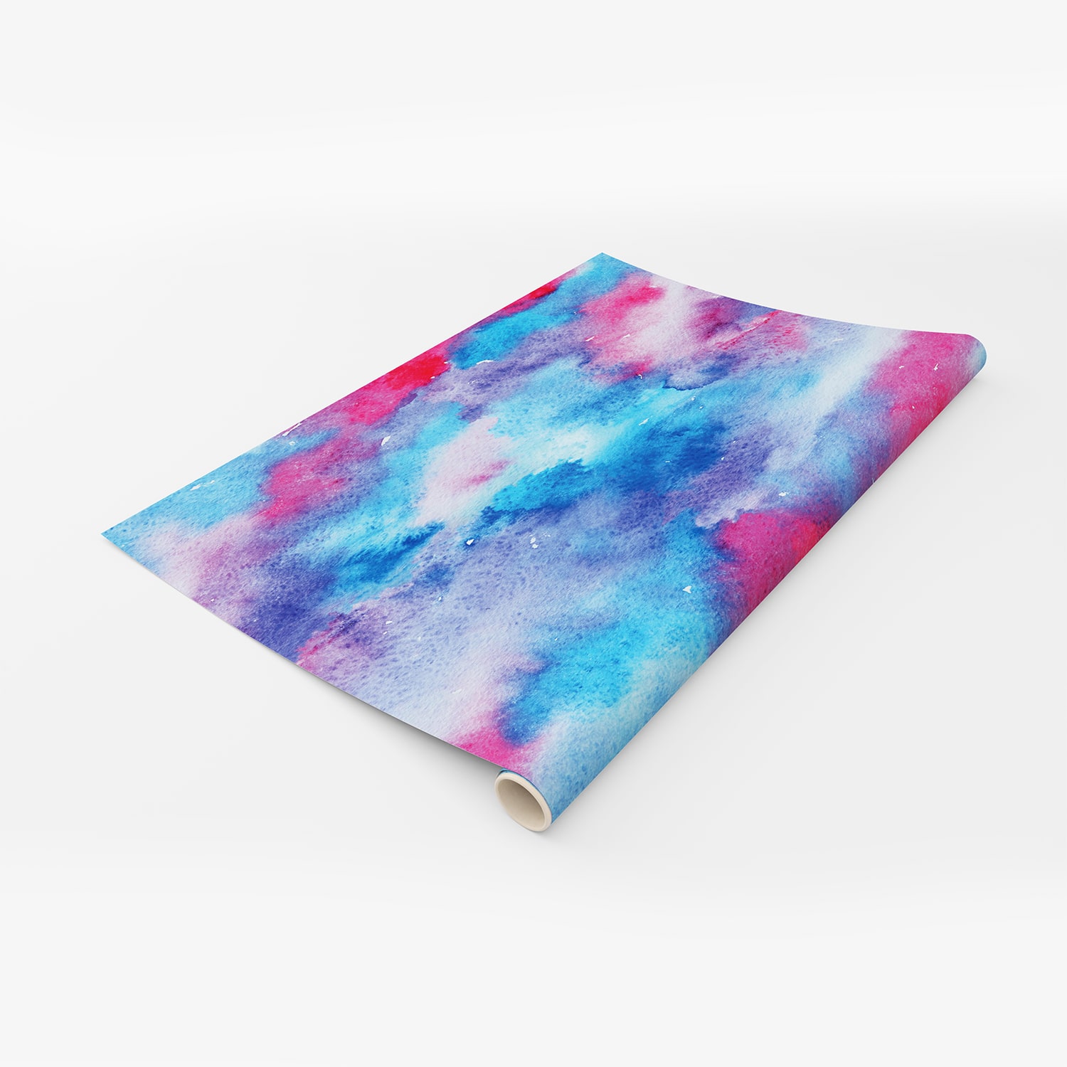 PP70-rouleau-papier-peint-adhesif-decoratif-revetement-vinyle-motifs-aquarelle-dégradé-bleu-et-rose-renovation-meuble-mur-min