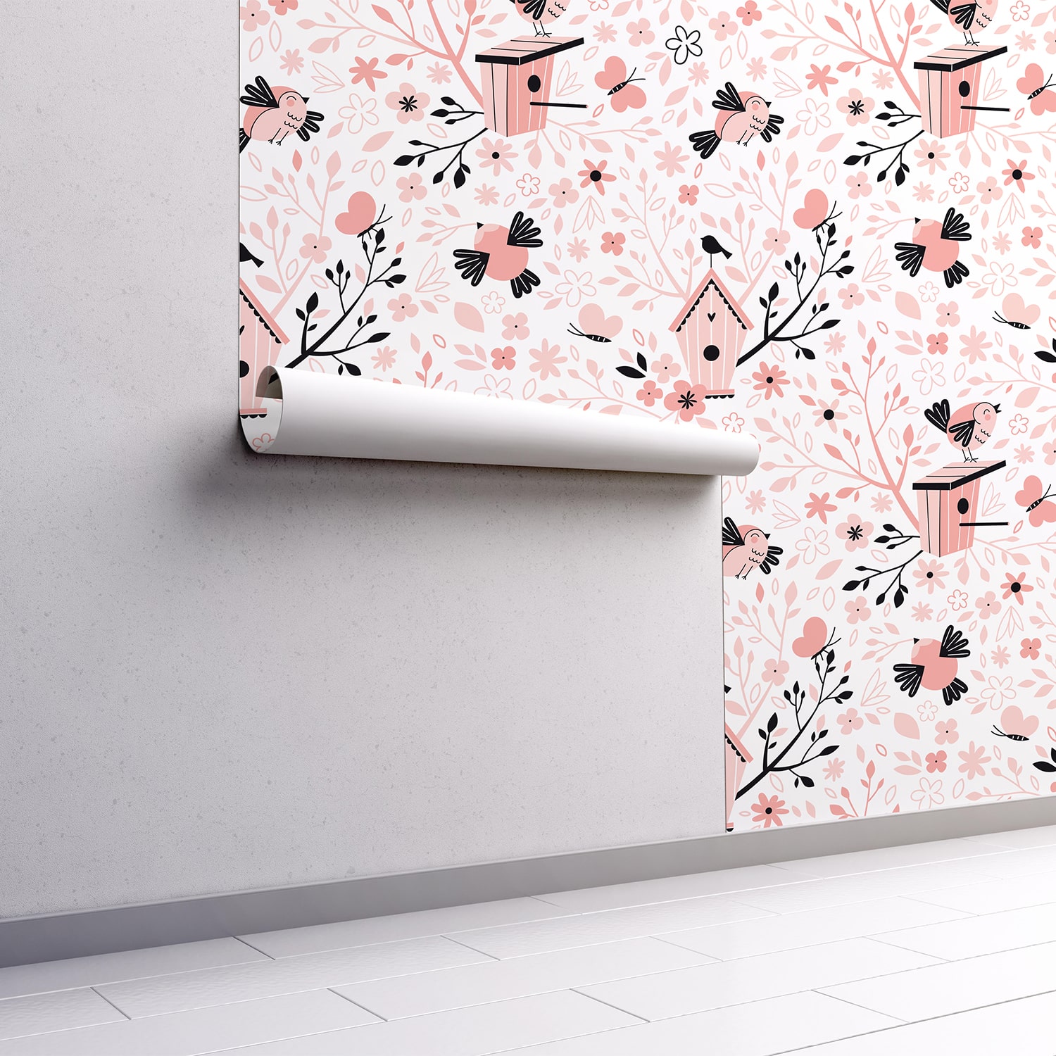 PP73-mur.rouleau-papier-peint-adhesif-decoratif-revetement-vinyle-motifs-arbre-à-oiseau-renovation-meuble-mur-min