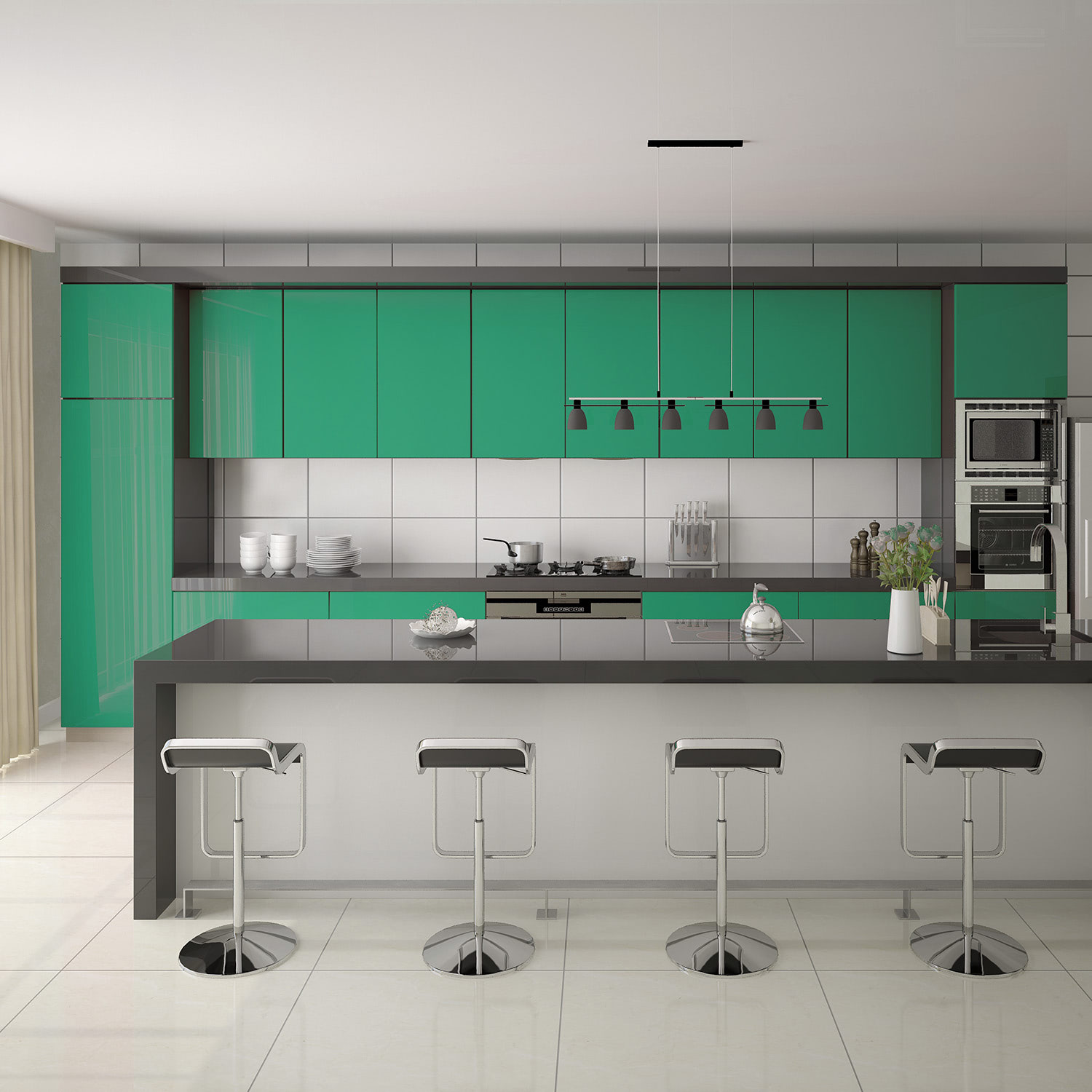 vert-émeraude-metamark-m7-cuisine-meuble