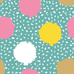 PP27-papier-peint-adhesif-decoratif-revetement-vinyle-motifs-pompons-fond-bleu-tacheté-blanc-renovation-meuble-mur-2