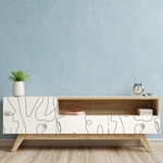 PP37-papier-peint-adhesif-decoratif-revetement-vinyle-corps-féminin-dessin-au-fil-de-fer-renovation-meuble-mur-4