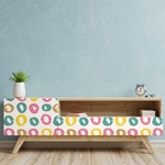 PP4-papier-peint-adhesif-decoratif-revetement-vinyle-motifs-cercles-colorés-renovation-meuble-mur-3