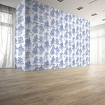 PP19-papier-peint-adhesif-decoratif-revetement-vinyle-motifs-nature-animaux-vintage-jungle-à-l’encre-bleue-renovation-meuble-mur-3