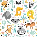 PP78-carre-papier-peint-adhesif-decoratif-revetement-vinyle-motifs-animaux-de-la-jungle-1-renovation-meuble-mur-min