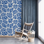 PP99-mur-papier-peint-adhesif-decoratif-revetement-vinyle-motifs-inspiré-style-Matisse-plantes-renovation-meuble-mur-min