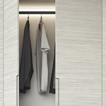 tissu motif rayé gris clair-_adhésif décoration renovation meuble mur
