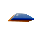 raclette HYBRID FUSION_150-048_accesoire pose adhésifs orange bleu