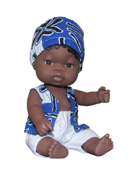 poupon afro avec cheveux frisés micah nwoke