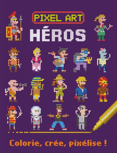 pixel art heros