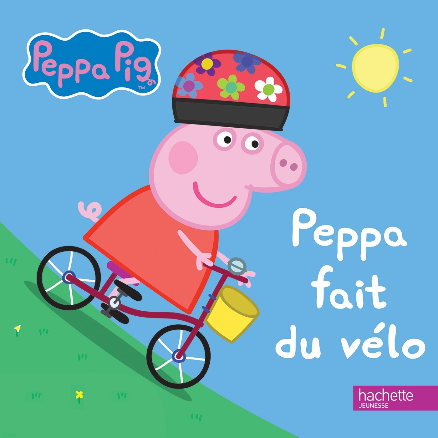 peppa fait du velo