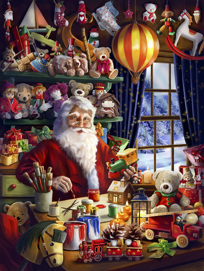 calendrier de lavent - atelier du père noel