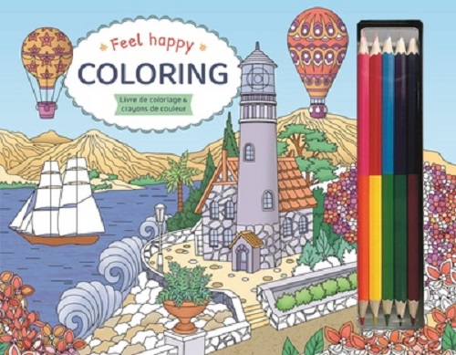 feel happy coloring