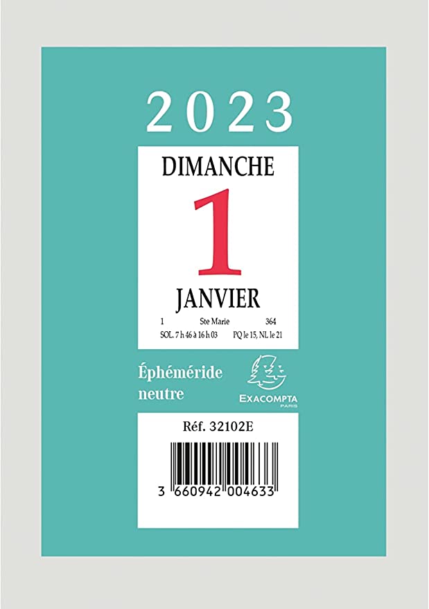ephemeride 2023