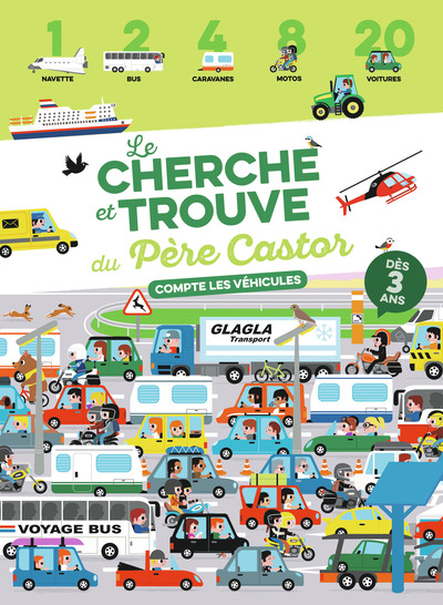 cherche et trouve du pere castor - les véhicules