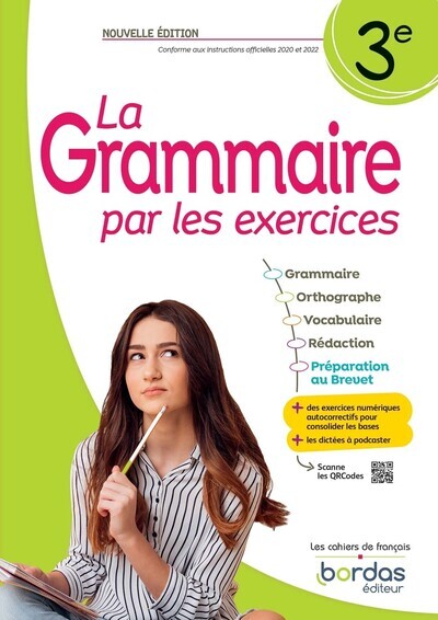 grammaire par les exercices 3e- 2023