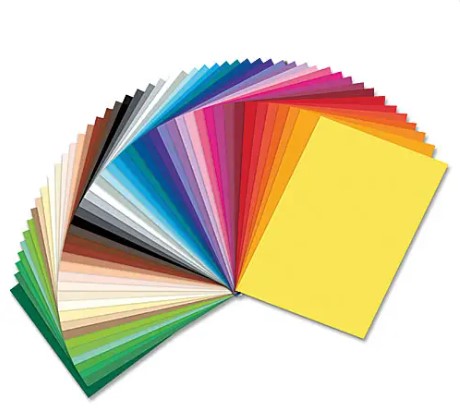 feuilles de couleur