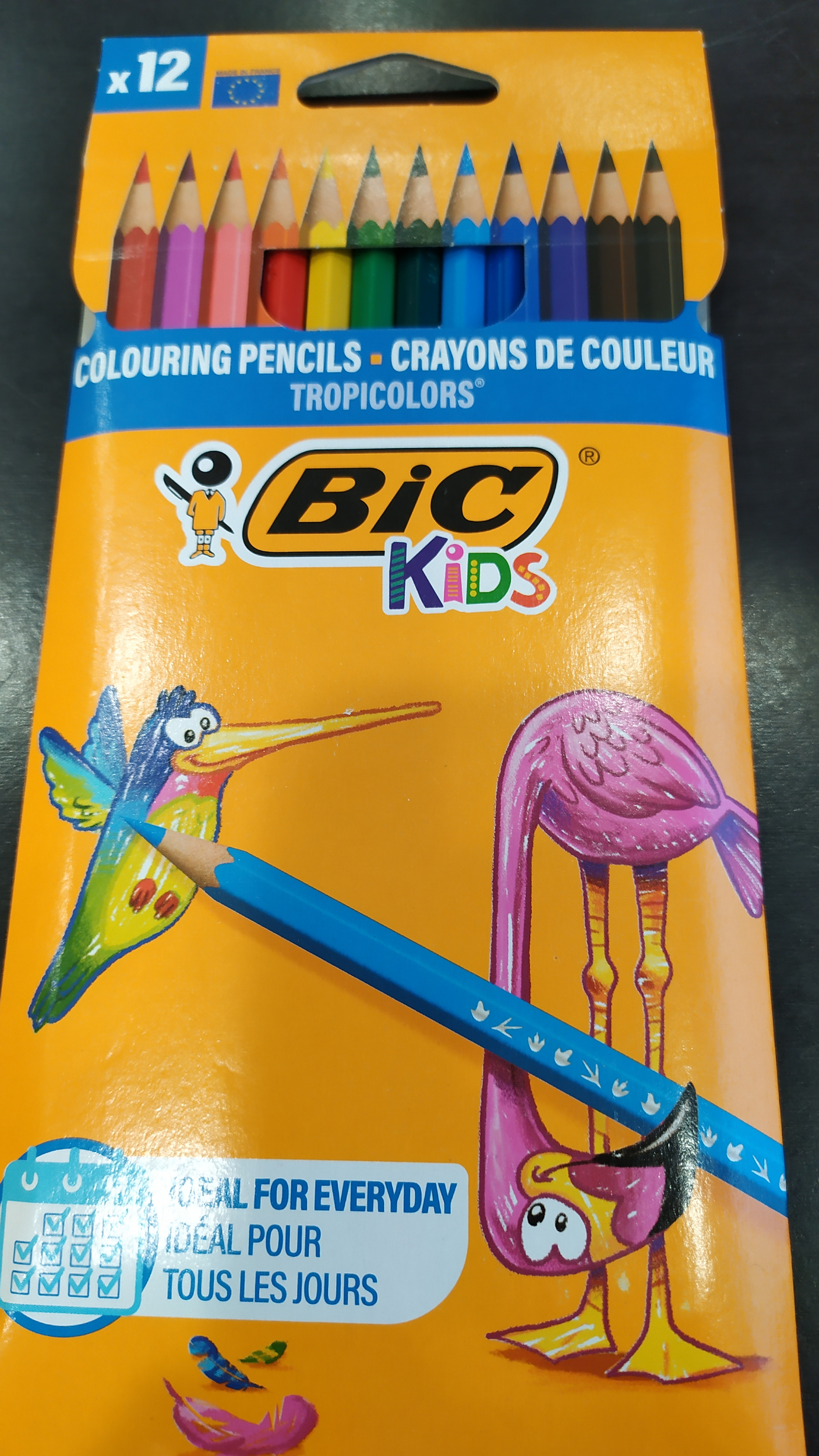 crayons de couleurs