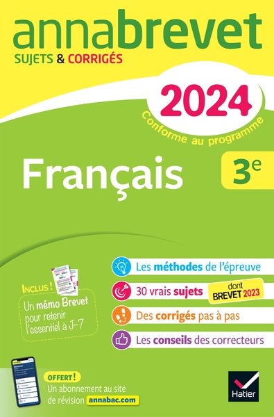 annabrevet francais 2024