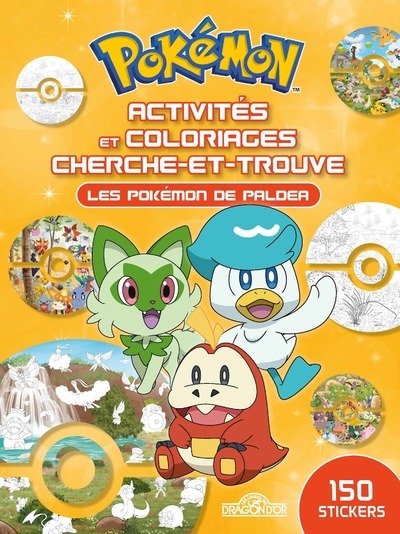 pokemon activités et coloriage